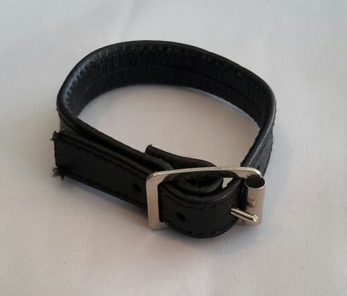 Leather Cockstrap Buckle Fastening